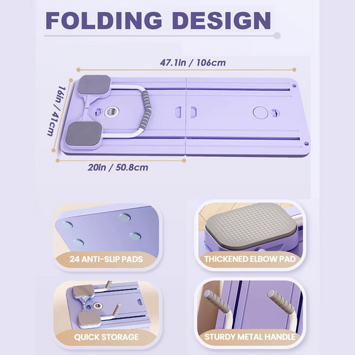 Villmora Pilates Board for Intense Home Workouts