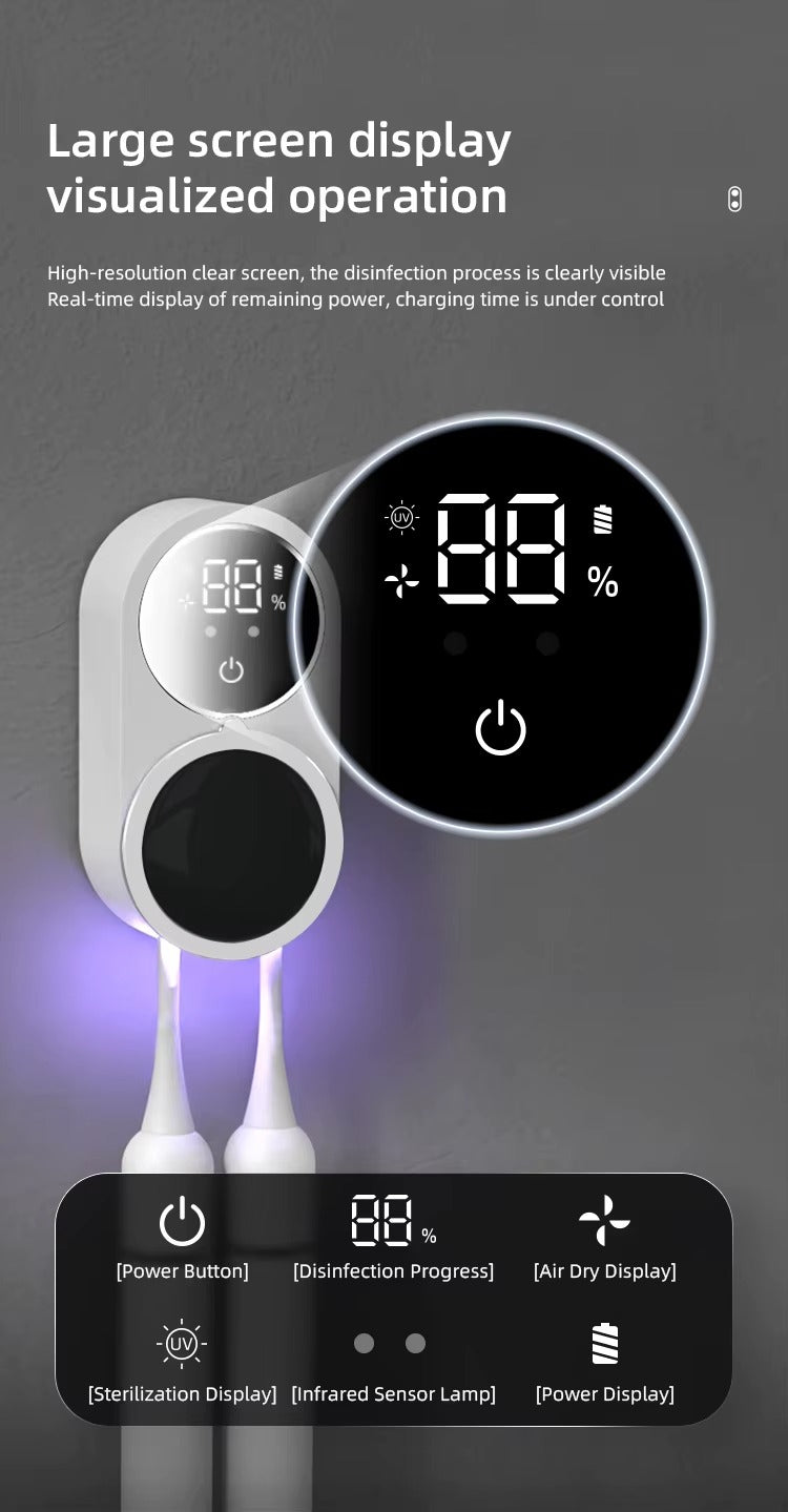 UV-C Toothbrush Sanitizer